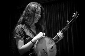 Elizabeth LaPrelle with Banjo; Photographer Mike Melnyk